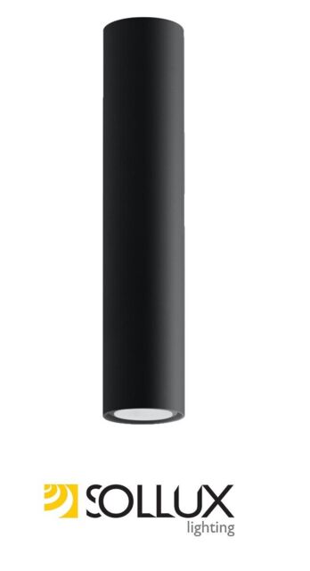 Boho Ceiling Lamp Lagos 30 Black Steel Gu10 Led Sollux Lighting Living