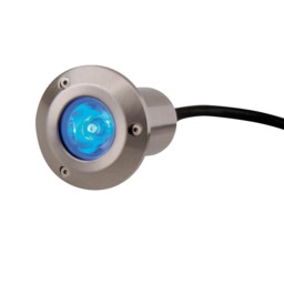 Knightsbridge 1w Ip65 Walkover Deck Lights 240v In Blue / White Led