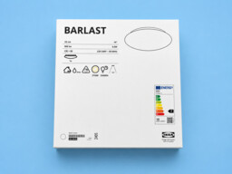 Ikea Barlast Led Ceiling Wall Lamp, 25 Cm, White 005.259.08