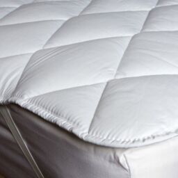 Caravan Mattress Topper Small Single/bunk 76cmx190cm Box Stitched