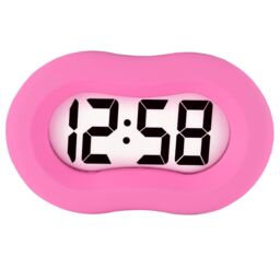 Acctim Vierra Digital Alarm Clock Smartlite Crescendo Alarm Silicone