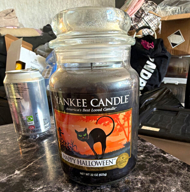 Yankee Candle Happy Halloween Scented Large Jar Candle 623g Single by eBay