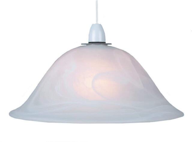 Murano Alabaster Glass Style Ceiling Pendant Lampshade Lamp Shade