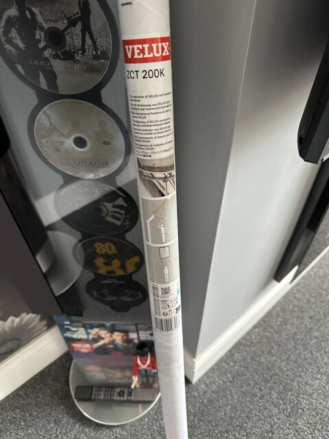 Genuine Velux Telescopic Pole Rod To Operate Velux Roof Windows And
