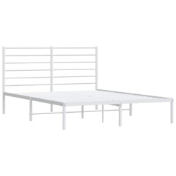 Metal Bed Frame With Headboard Bed Base Mattress Foundation Bedstead