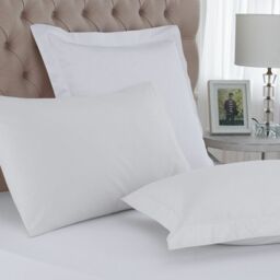 Hotel Quality 200 Thread Count 100% Cotton 2 X Oxford Pillow Cases