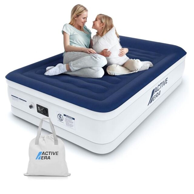 Active Era Luxury King Size Air Bed With Built-in Electric Pump -