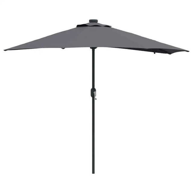 Garden Parasol Polyester And Steel Outdoor Umbrella Patio Sunshade