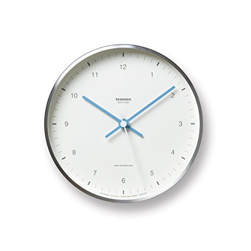 Lemnos Mizuiro Wall Clock Japan White Lc07-06 Wh