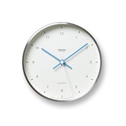 Lemnos Mizuiro Wall Clock Japan White Lc07-06 Wh