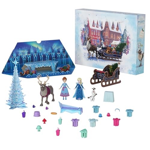 Mattel Frozen (disney Frozen) Advent Calendar Christmas In Arendelle