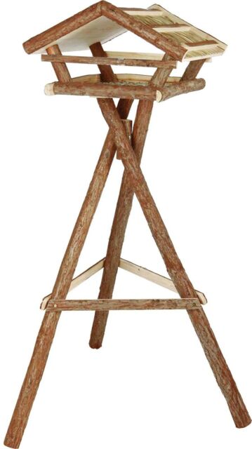Bird Feeder House Stand Bird Feeding Station Wild Bird House Roof