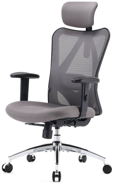 Sihoo Ergonomic High Back Office Chair Black Mesh For Big And Tall