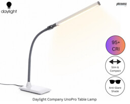 Led Desk Lamp Daylight Unopro Anti Glare Flexible Craft & Salon Table