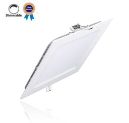 Led Recessed Light 9w Dimmable Ultra Thin Square Flat 5 Inch 5000k
