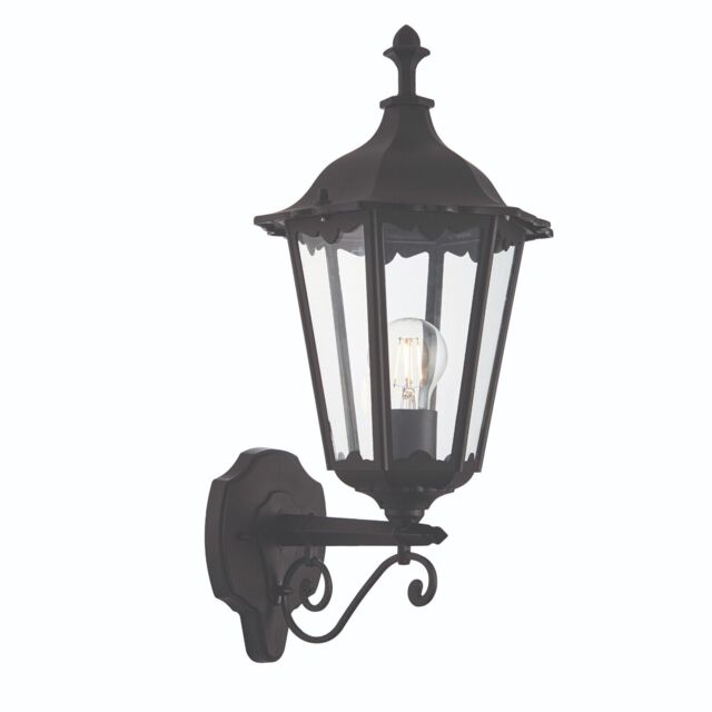 Traditional Victorian Style Lantern Wall Light 60w E27 Endon Burford