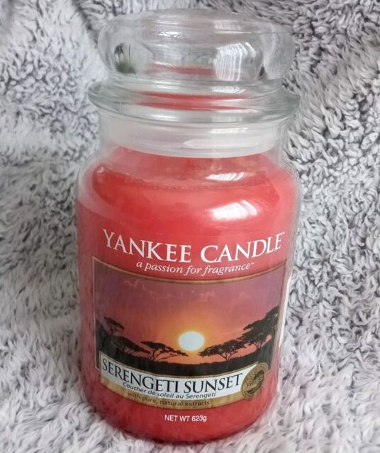 Yankee Candle Serengeti Sunset Rare Large Jar.
