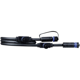 Paulmann 93994 Plug & Shine Lighting Cable 150w 24v Black Outdoor Safe