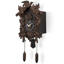 Acctim Hamburg Cuckoo Clock Pendulum Hourly Cuckoo Antique Bronze