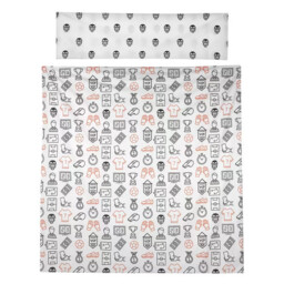 Valencia Cf Football Duvet Set Double Cover 240cm Official Licensed