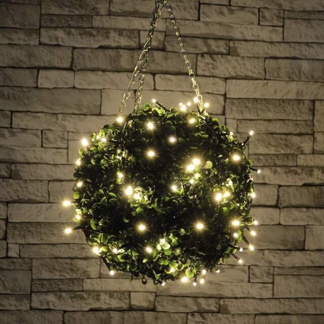 Lyyt 120 Led Battery String Light Warm White