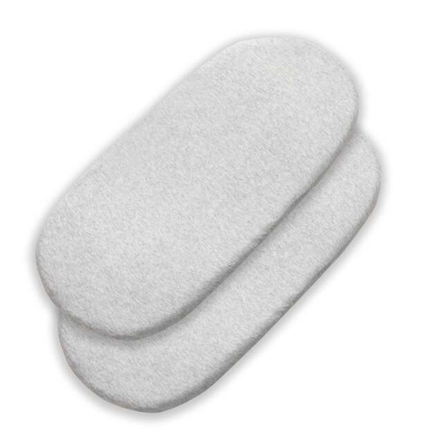 Clevamama Cotton Sheets Grey 2pk Baby Nursery Bedding