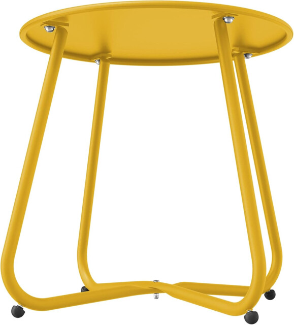Grand Patio Outdoor Side Table Small Table Round End Table Garden