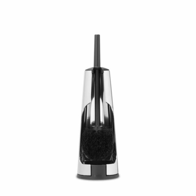 Brabantia Toilet Brush And Holder, Matt Steel, 25 Litre, 385285