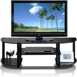 Furinno Turn-s-tube Wide Tv Entertainment Center, Tv Unit, Tv Stand,