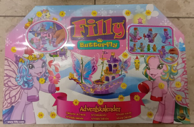 Simba Advent Calendar 2014 Filly Butterfly Unicorn Ovp Rarity