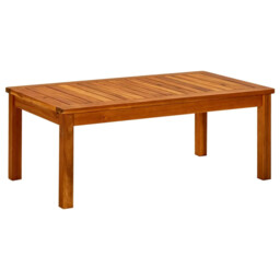 Outdoor Patio Wooden Garden Coffee Tea Table Solid Acacia Wood Tables