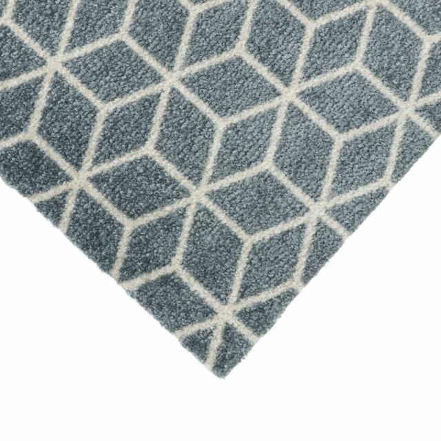 3d Cube 57 X 150 Absorbant Jvl Print Mega Door Mat Non Slip Washable