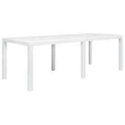 Garden Table Outdoor Table Balcony Dining Table Plastic Rattan Look