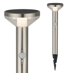 Garden Led Solar Lamp Motion Twilight Sensor Ip44 3 Lighting Modes