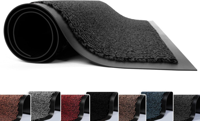 Funkybuys Washable Door Mats Indoor & Outdoor - Non-slippery Heavy