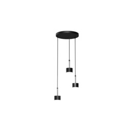 Pendant Light Arena Black/silver 3xgx53 Mlp7786