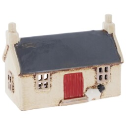 Shudehill Giftware Village Pottery Croft House Tealight Holder Ceramic