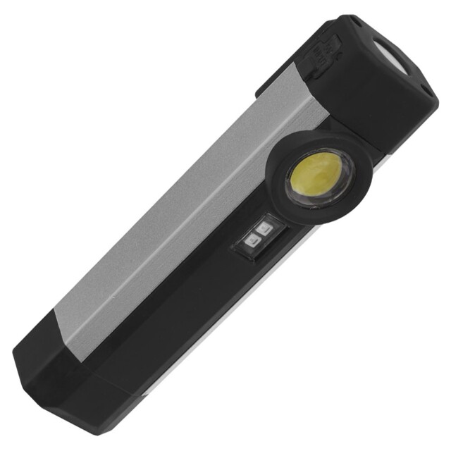 Sealey Rechargeable Aluminium Pocket Light With Uv 3w Cob + 1 Smd
