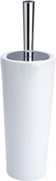 "Wenko ""coni"" Toilet Brush And Holder, White/silver/black"