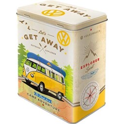 Nostalgic-art Storage Tin L, Metal, Multicoloured, Vintage Style, Home