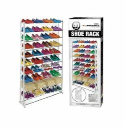 10 Tier 40 Pairs Shoes Rack Shelf Storage Organizer Rack Stand Easy