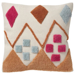 Ikea Brunstarr Cushion Cover 50 X 50 Cm Tufted Wool & Cotton