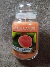 Yankee Candle Large Jar Delicious Guava 2018 Hard To Find