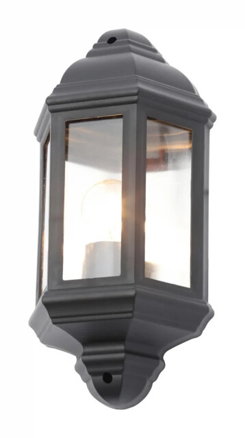 Outdoor Light Black Athena Wall Ip44 Coast Cz-31748-blk