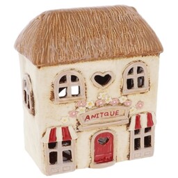 Shudehill Giftware Village Pottery Antique Shop Tealight Holder 340371