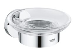 Grohe 40444 001 Essentials Soap Dish And Chrome Holder