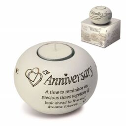 Arora Said With Sentiments Anniversary Tealight Candle Tea Light