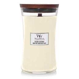 Scented Candle - Island Coconut - With Crackling Wick