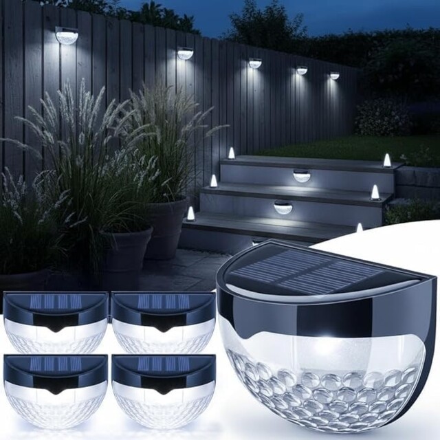 Globrite Garden Lights - Pack Of 4 Outdoor - 4 Pack, Cool White