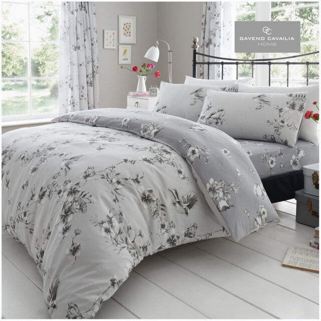 Printed Duvet Cover Set Reversible Luxury Quilt Bedding Pillowcase